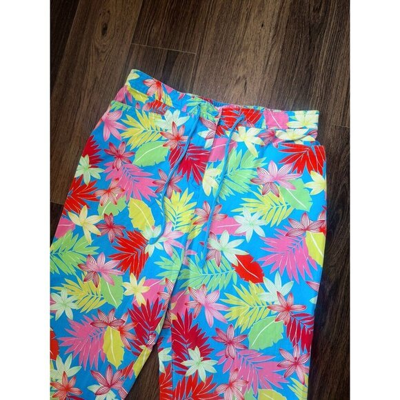 💙 Floral Sag Harbor Capris - Cotton - Picture 4 of 8